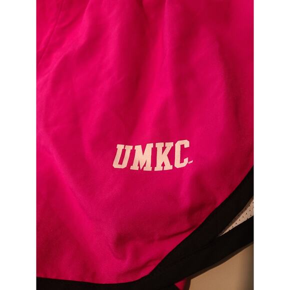 Nike UMKC University Missouri Kansas City pink athletic running shorts - medium - Picture 2 of 5